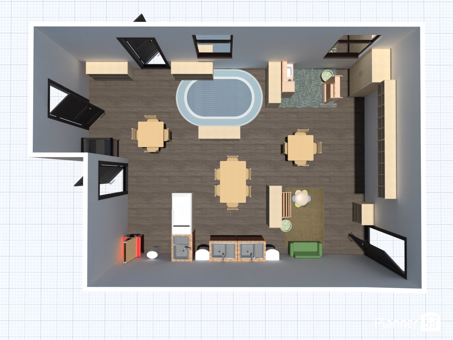 3258 Early Preschool 23008890 by LCG My Kaplan Floor Planner image