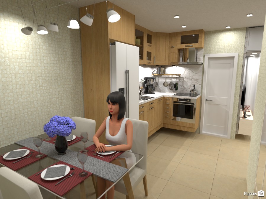 Cozinha simples e prática #3488552 by Nanda