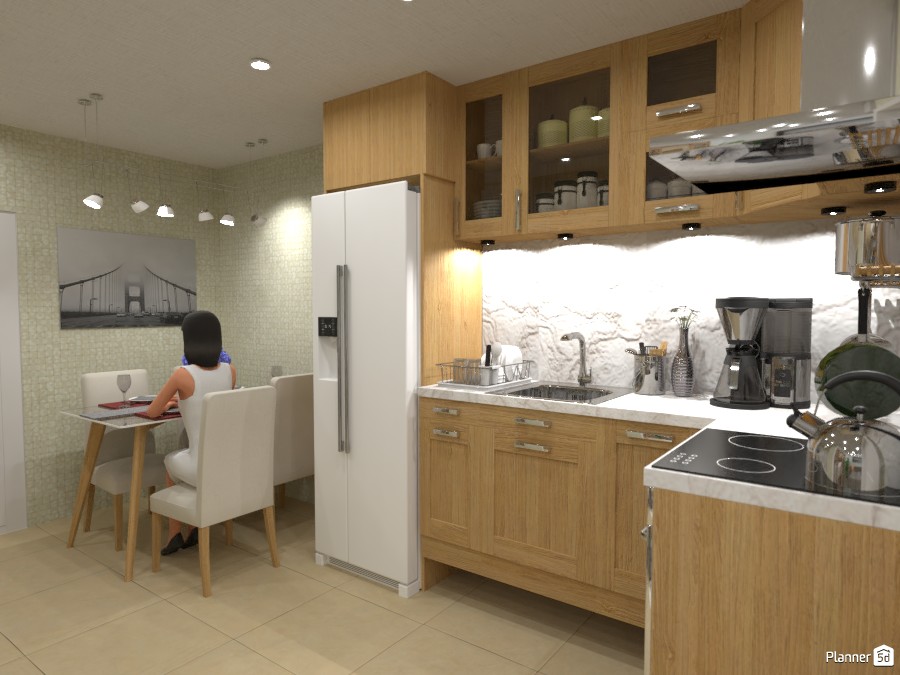 Cozinha simples e prática #3488567 by Nanda