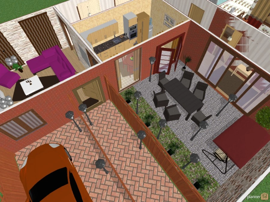 Küçük, modern ev #2885508 by Esra