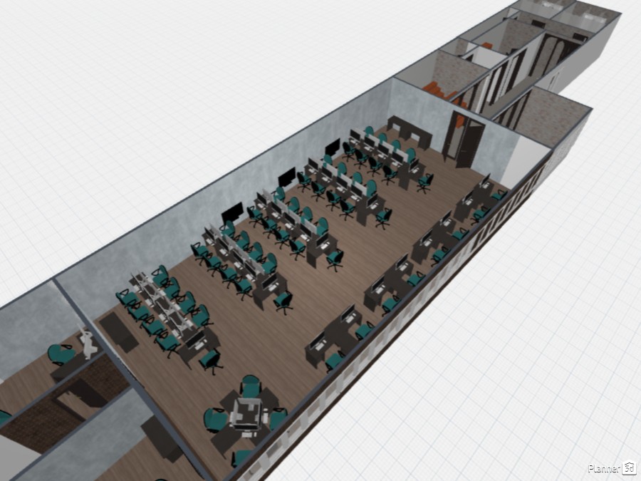 Gab Layout GAB Comercial - Free Online Design | 3D Office Floor Plans by Planner 5D