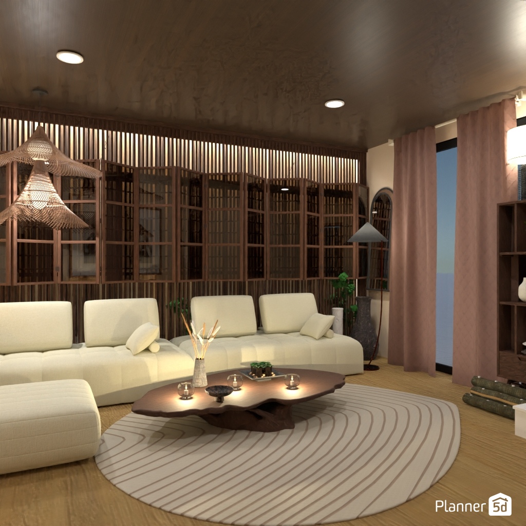 Japandi Living room #25625360 by Editors Choice