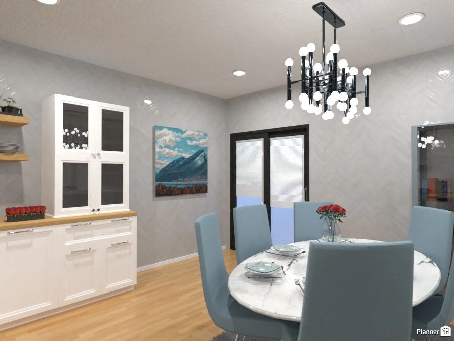 Blue kitchen #3036632 by Doggy