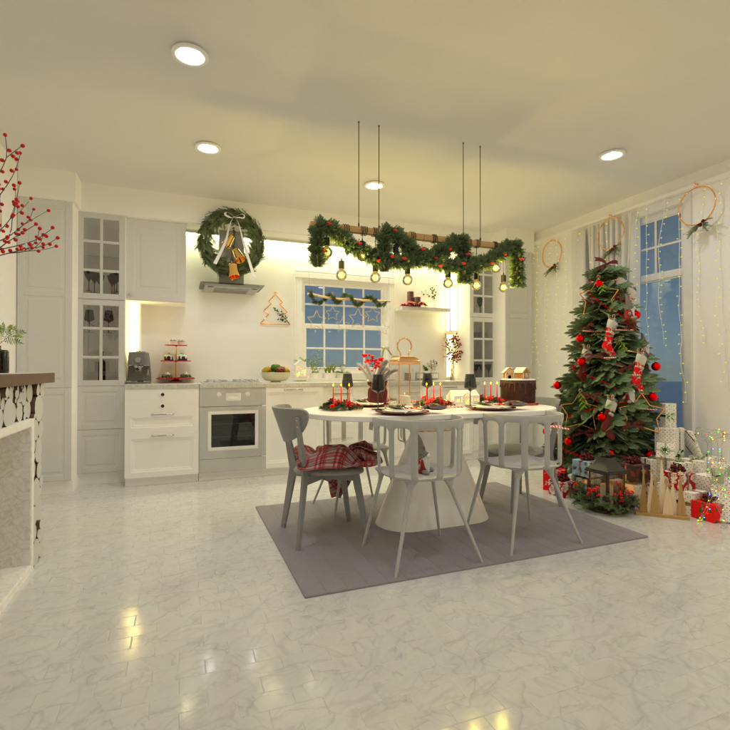 Christmas is coming to.. kitchen #10722672 by Editors Choice