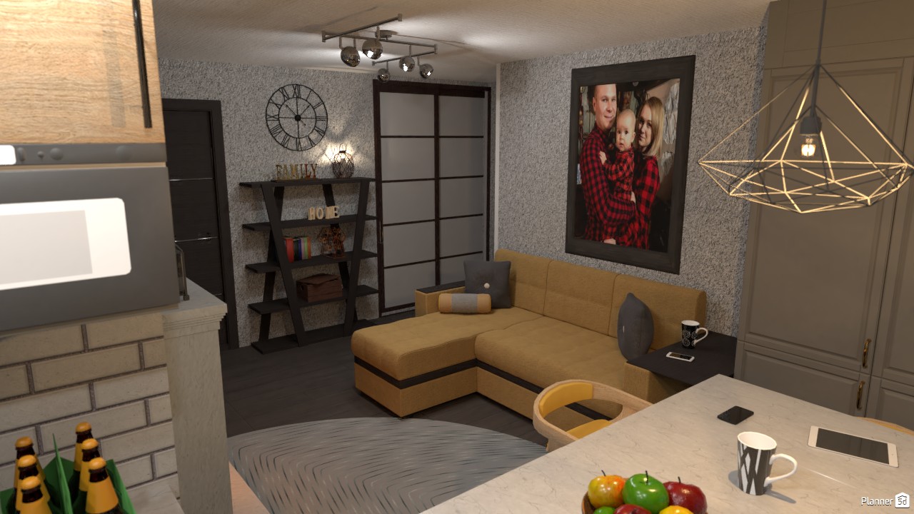 Кухня-гостинная #3795896 by AnShorikhina