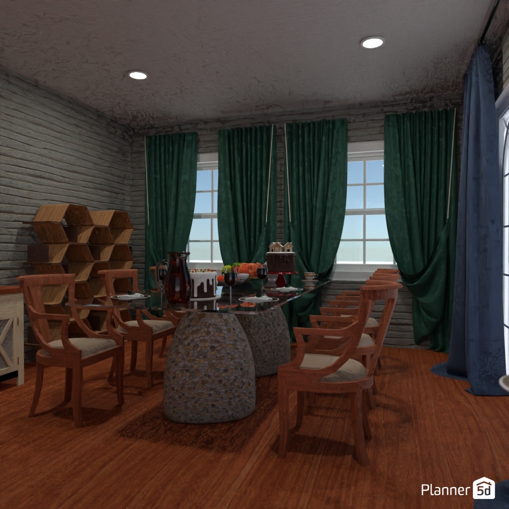 DB: Thanksgiving Day - room shell copy #23436043 by Editors Choice