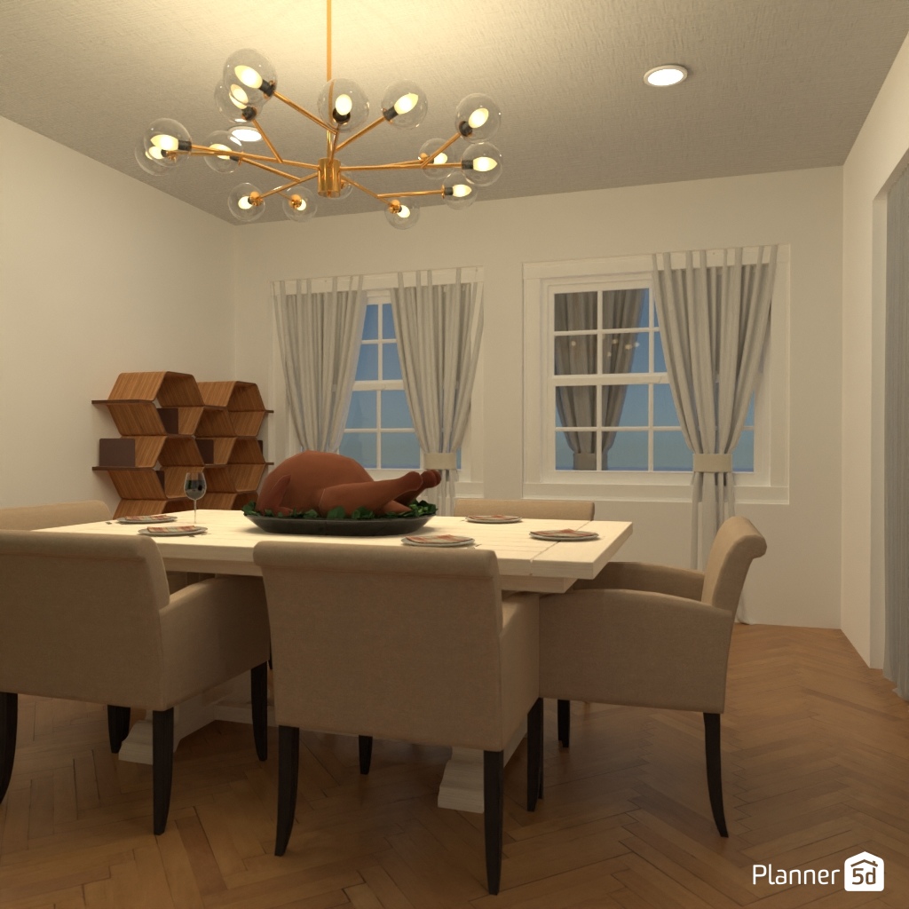 DB: Thanksgiving Day - room shell copy #23417167 by Editors Choice