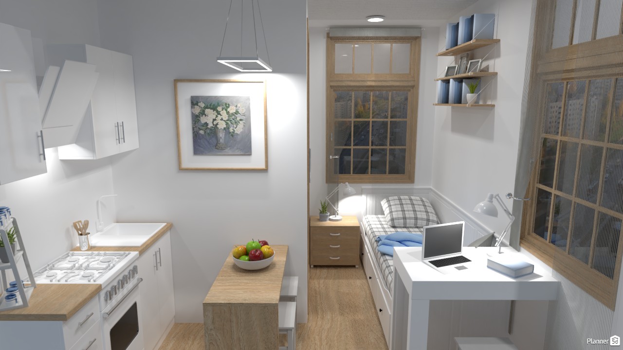 Casa pequeña, 3x3 metros. #4528711 by Hall Pat