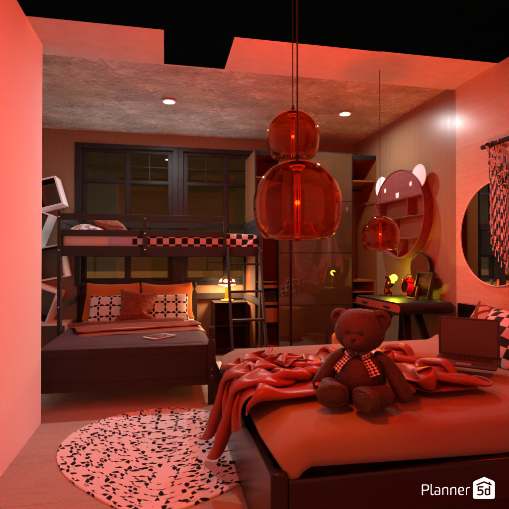 Bedroom for twins #18913920 by Editors Choice