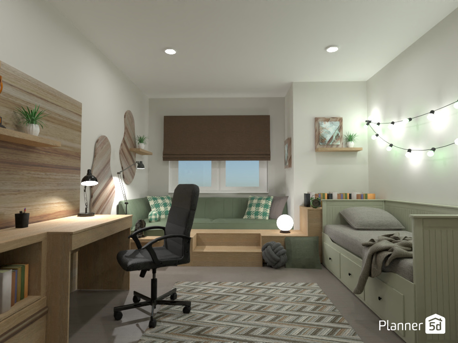 $$ Teenager bedroom $$ : Design battle contest #7635990 by Gabes