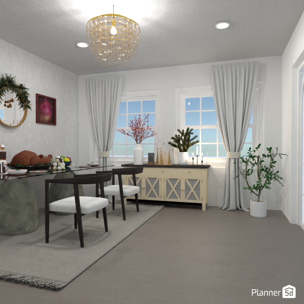 DB: Thanksgiving Day - room shell copy #23451835 by Editors Choice