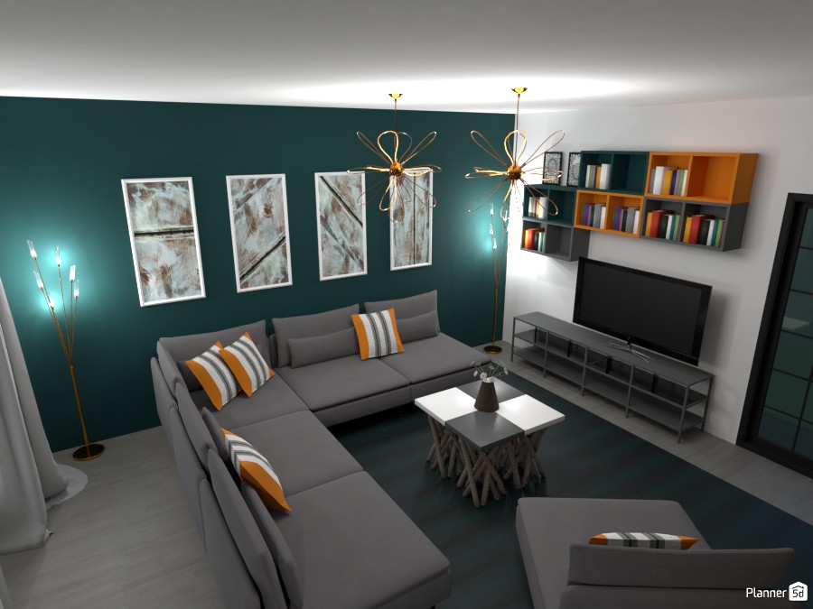 Living room contest #3370745 by Elena Z