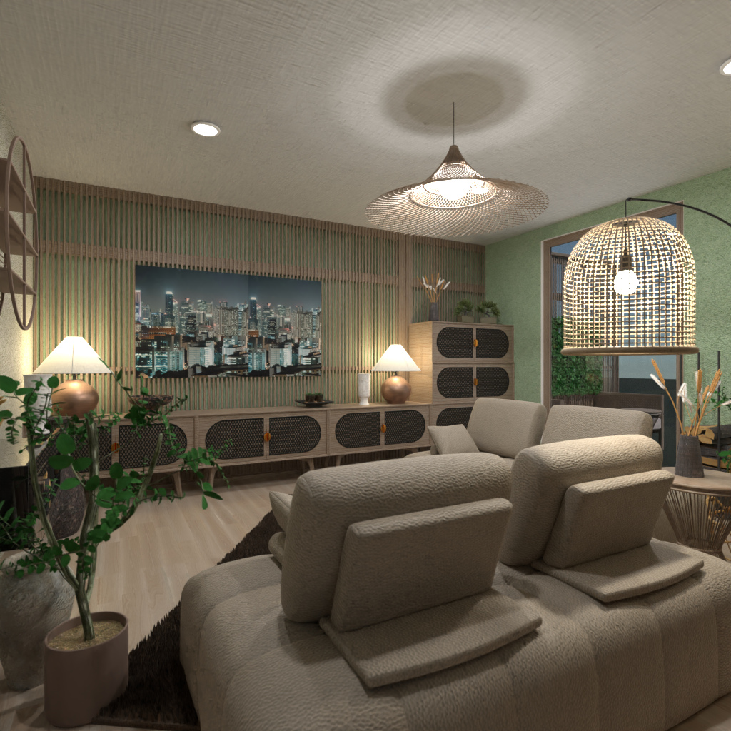 Japandi Living Room #11817728 от Editors Choice