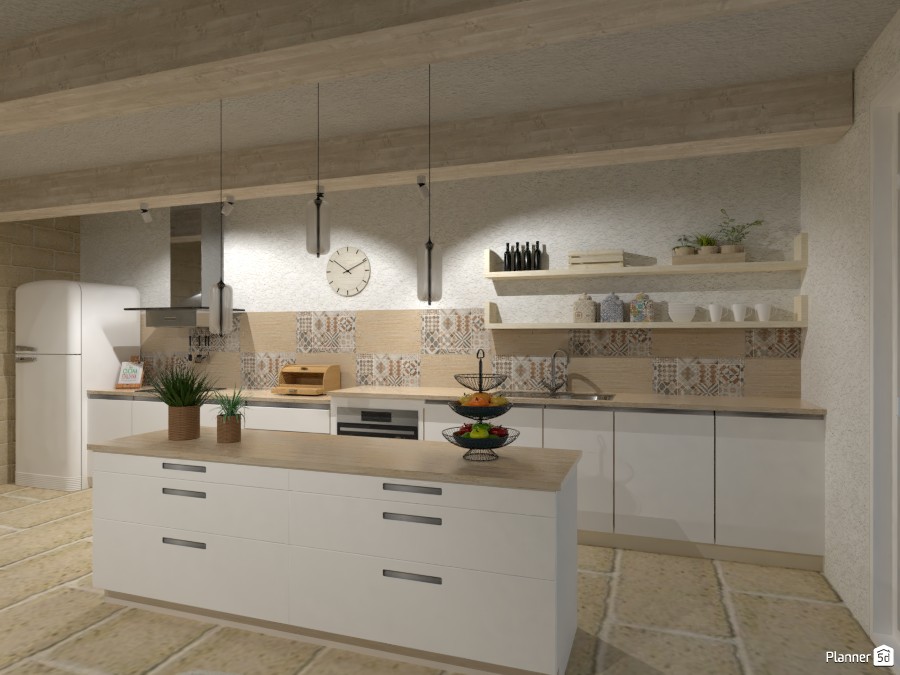 By Sea: Kitchen #3191153 by Micaela Maccaferri
