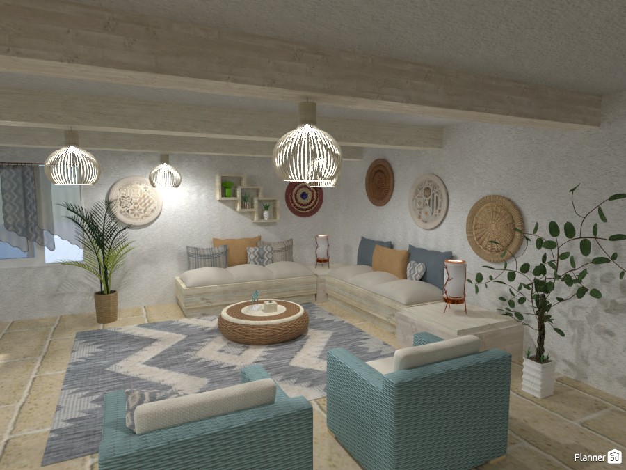 By Sea: Living #3191161 by Micaela Maccaferri