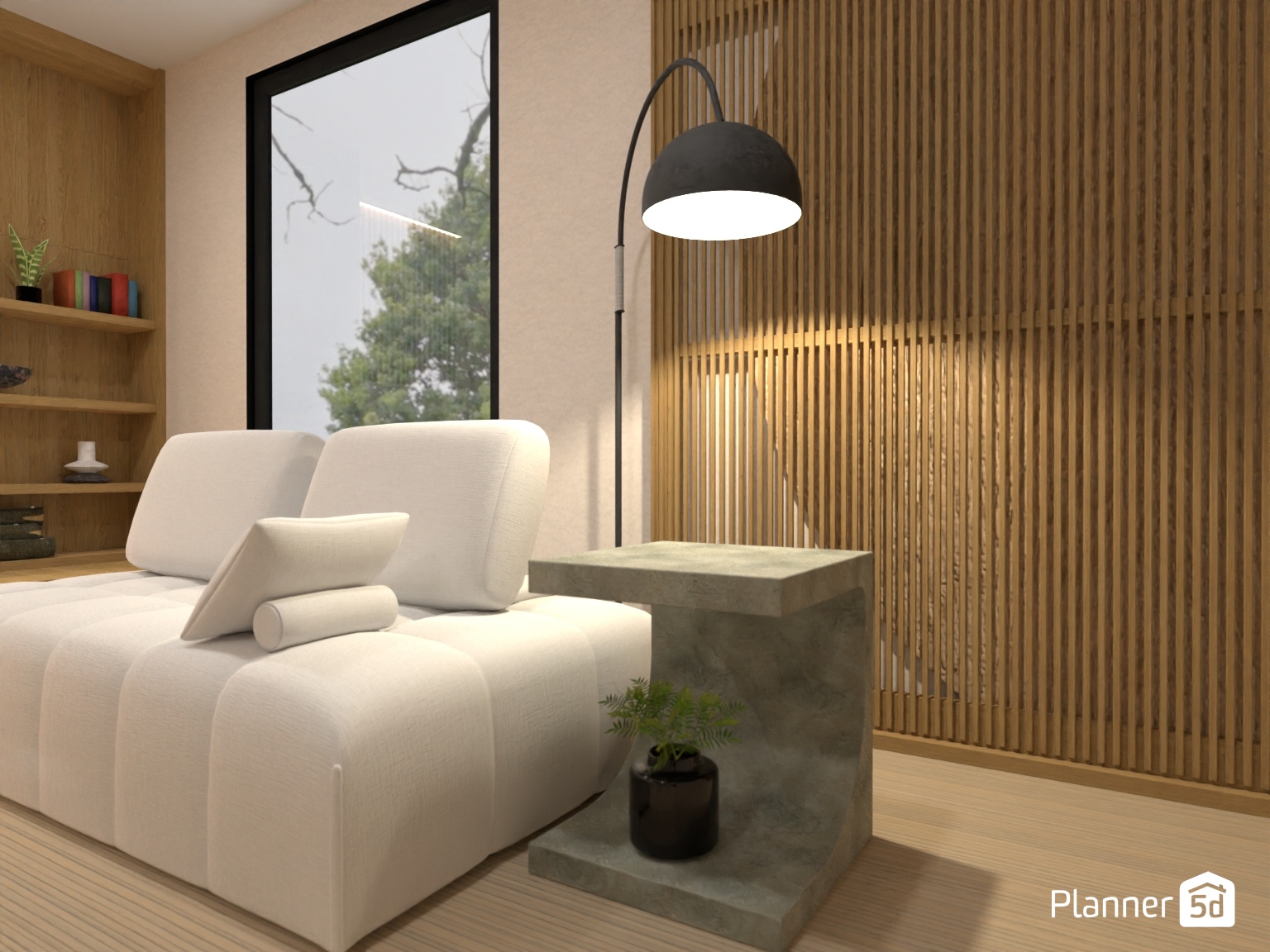 Japandi Living room copy #25645140 by Ay.ha Irfan