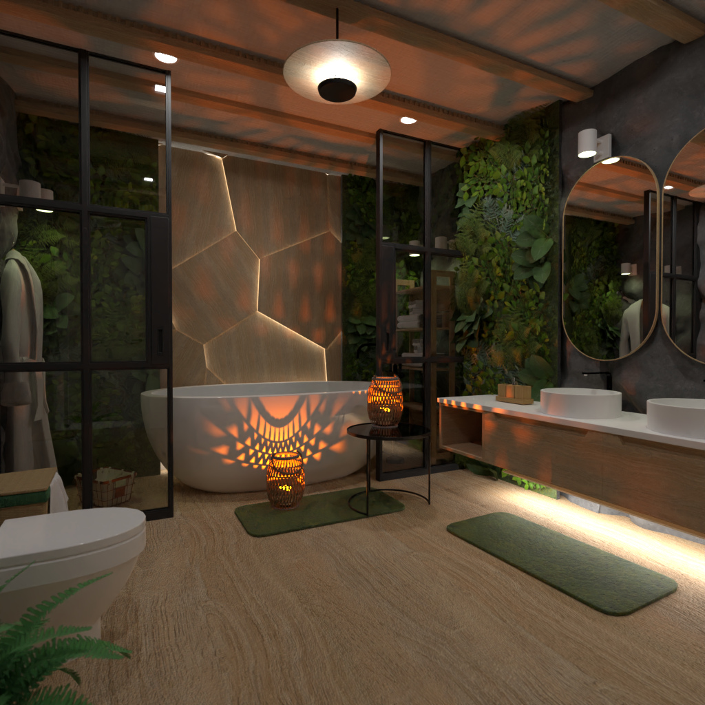 Biophilic Bathroom #13036451 by Editors Choice