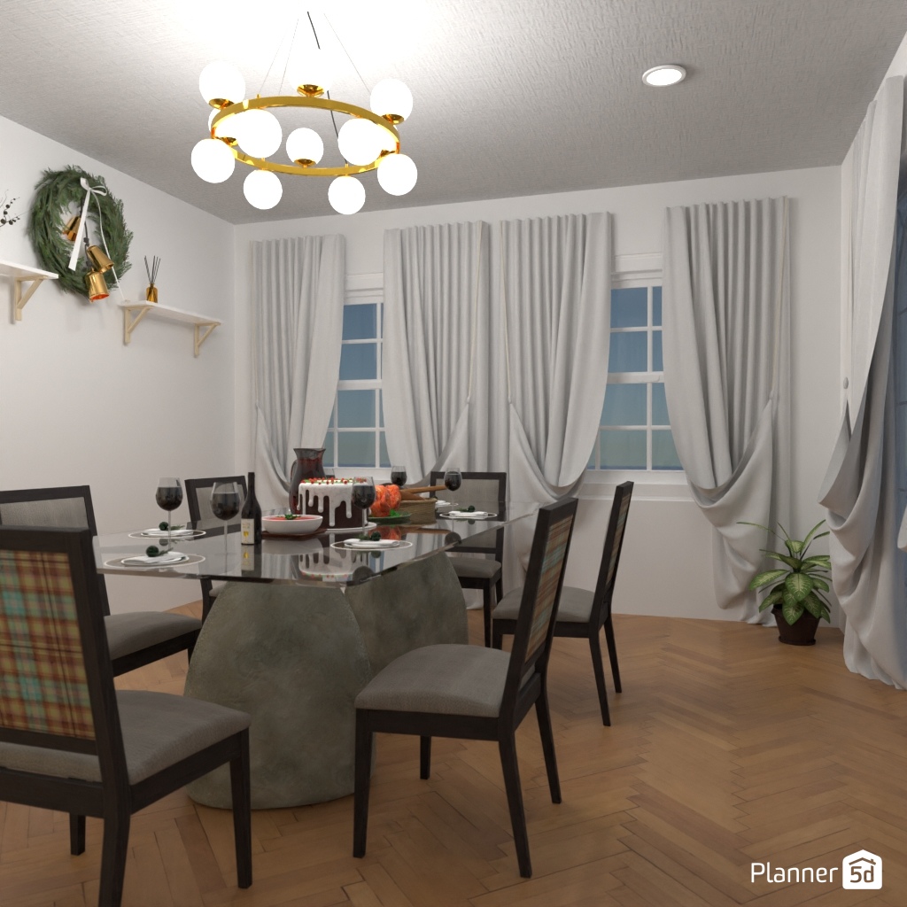 DB: Thanksgiving Day - room shell copy #23412531 by Editors Choice