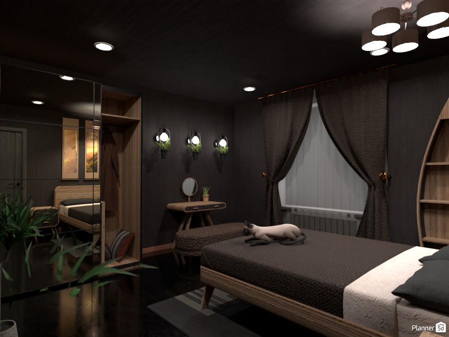 Dark Bedroom #4121869 by Zino Haro