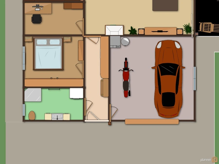 Single floor house #2876328 by Andrej Kočar