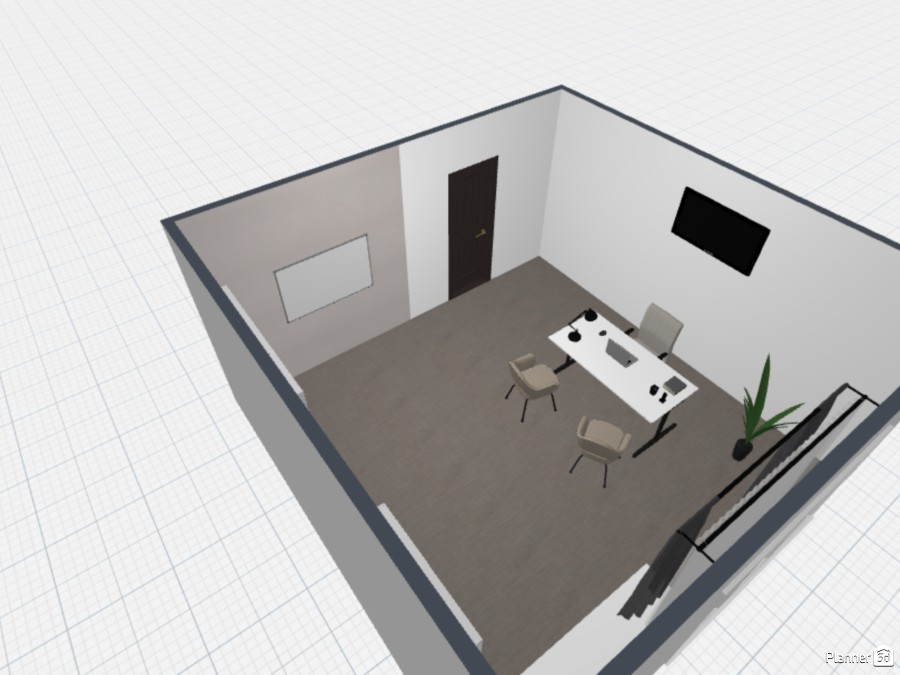 Oficina - Free Online Design | 3D Office Floor Plans by Planner 5D