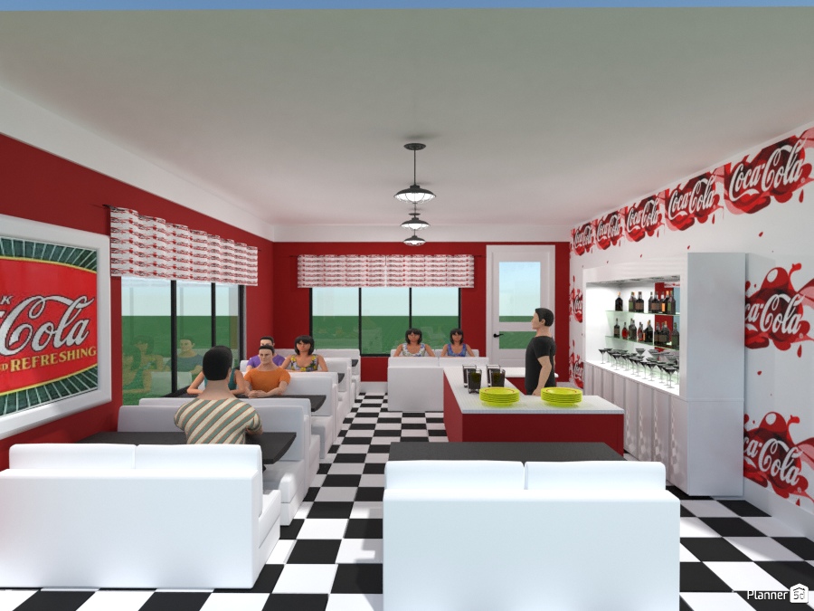 coca cola cafe #2027454 by Joy Suiter