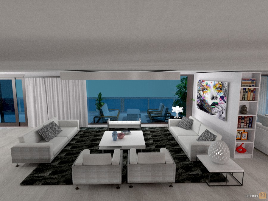 Appartamento vista mare: Living #1 #1025572 by Micaela Maccaferri