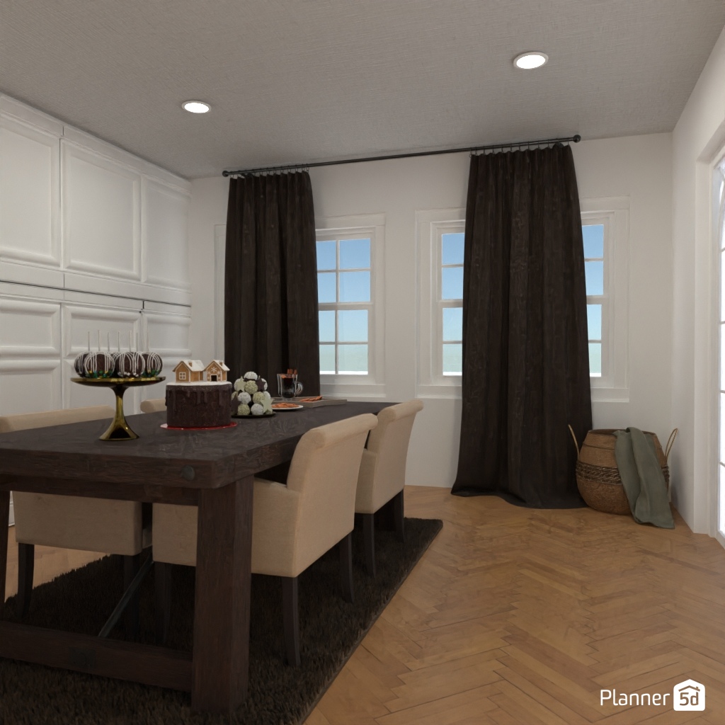 DB: Thanksgiving Day - room shell copy #23403247 by Editors Choice