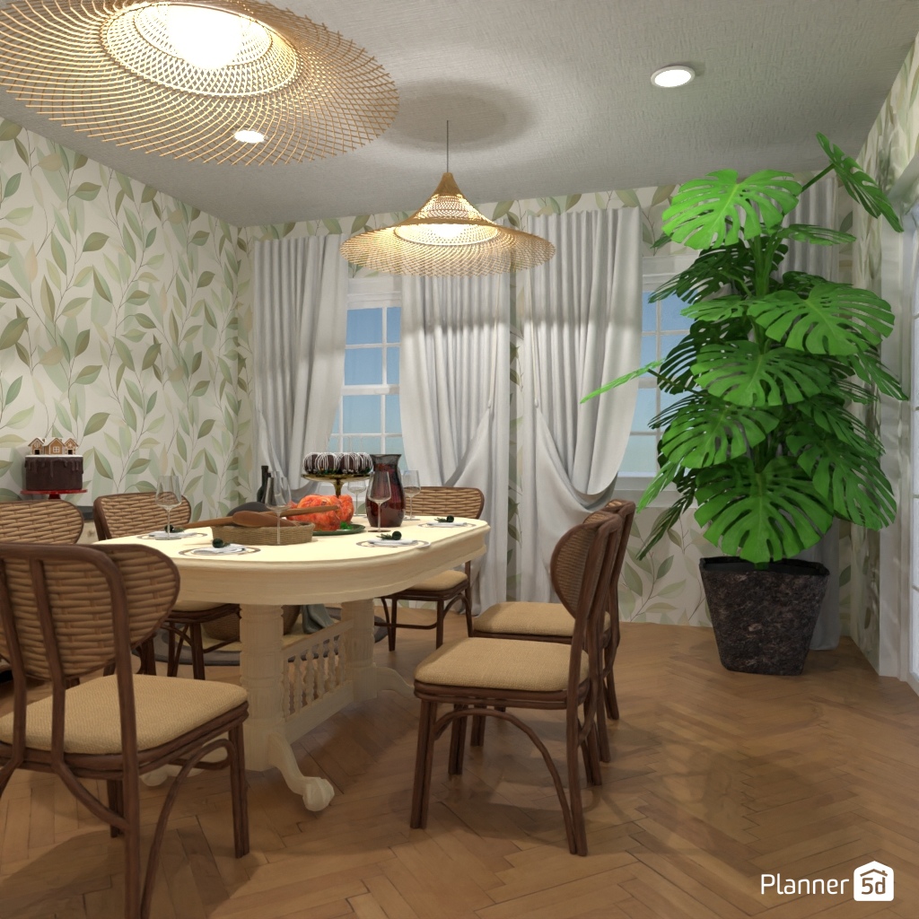 DB: Thanksgiving Day - room shell copy #23400519 by Editors Choice