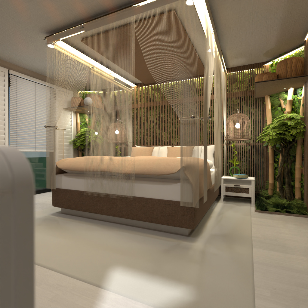 Wabi Sabi Bedroom #14561027 by Editors Choice