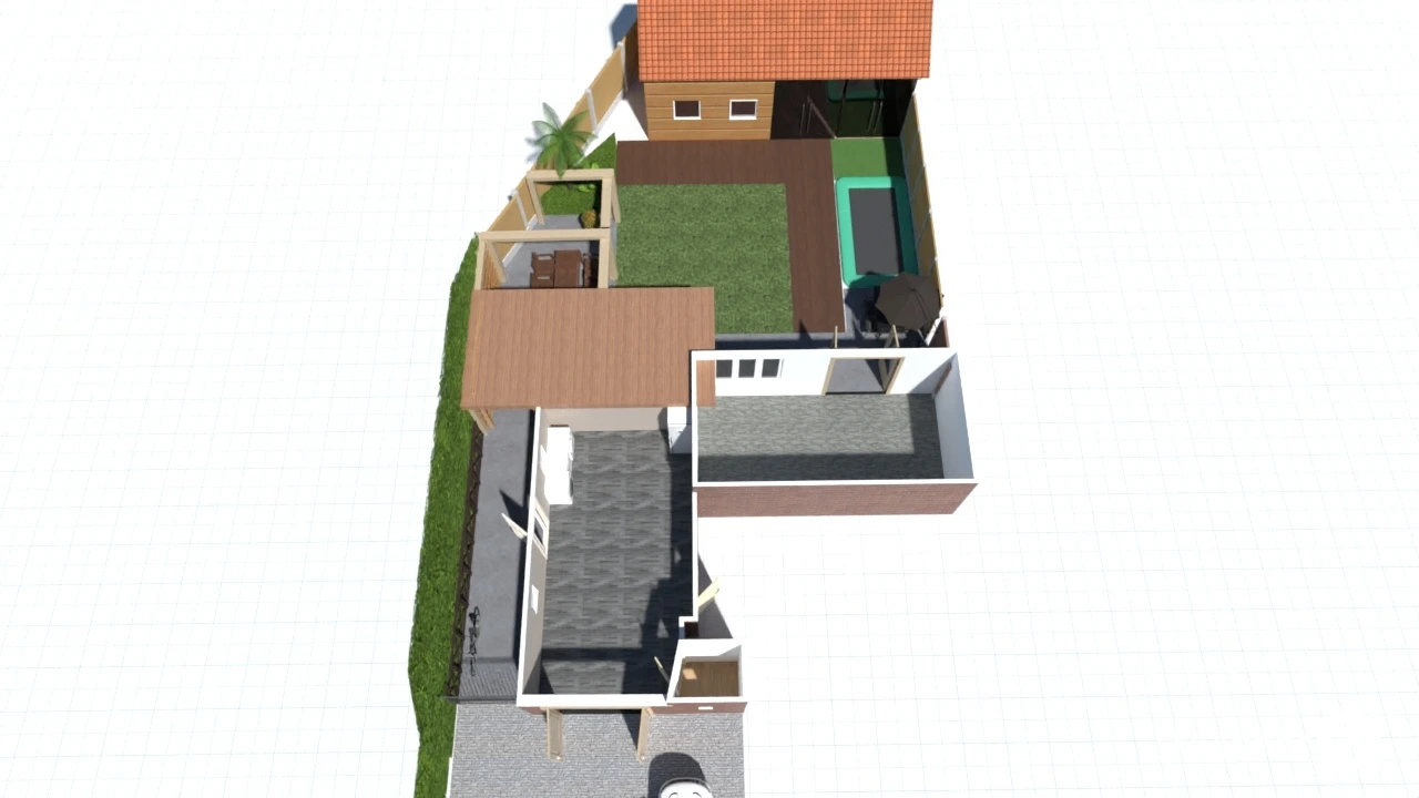 Huis en tuin #3138052 by Theo Lintsen