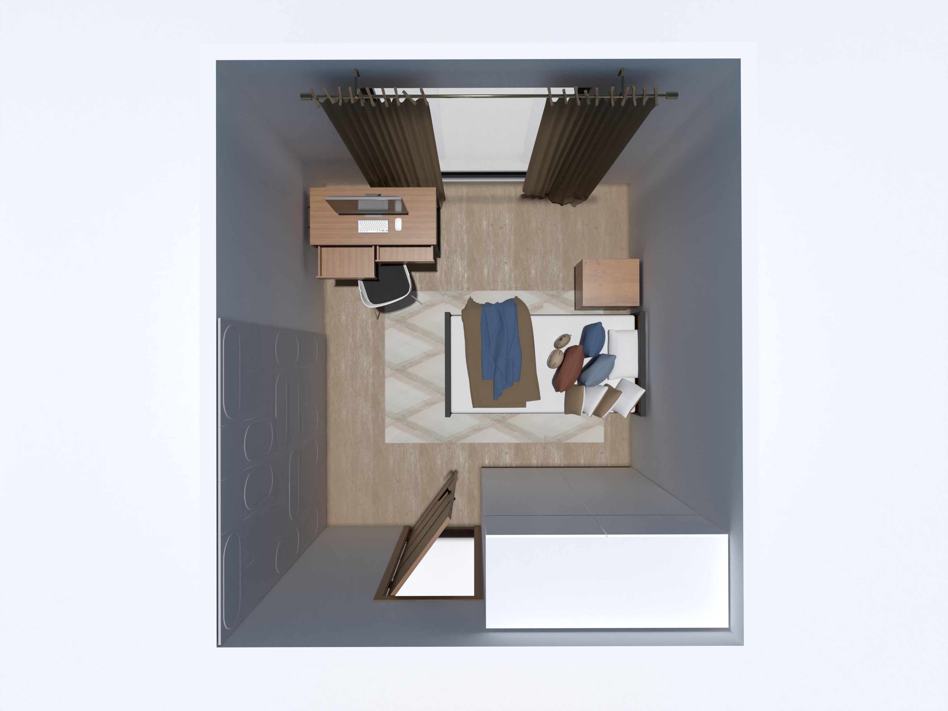 Modern Coastal Style Apartment copy #26324900 by Evelinaa