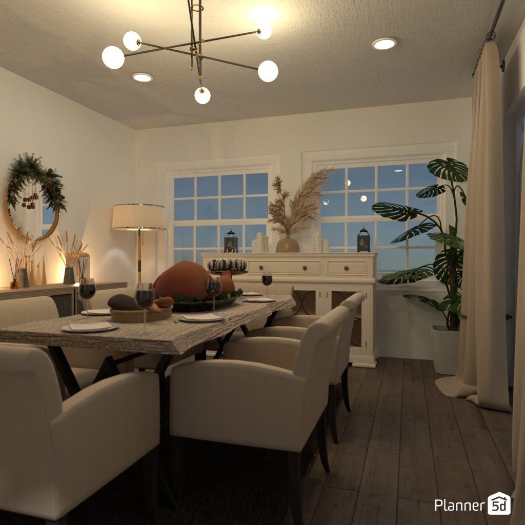 DB: Thanksgiving Day - room shell copy #23447379 by Editors Choice