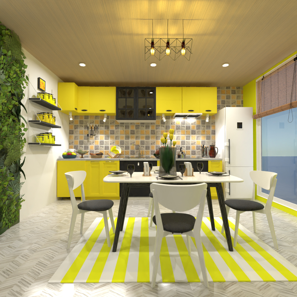 Sunny Kitchen #12509483 by Editors Choice