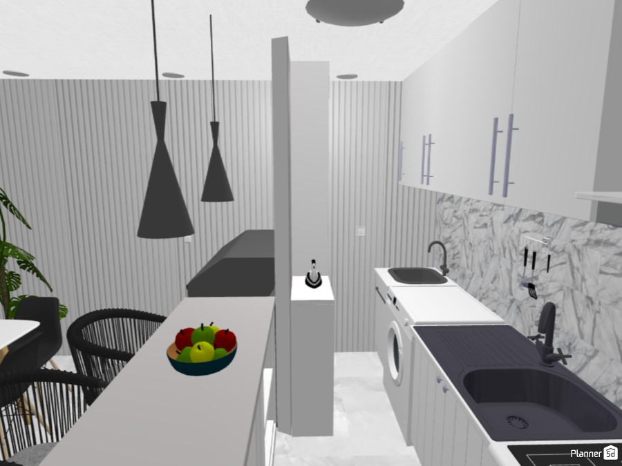 cozinha integrada #14705111 by Naiumy