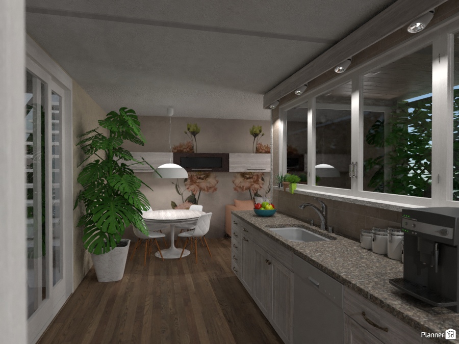 Cucina con peonie #1989681 by Micaela Maccaferri