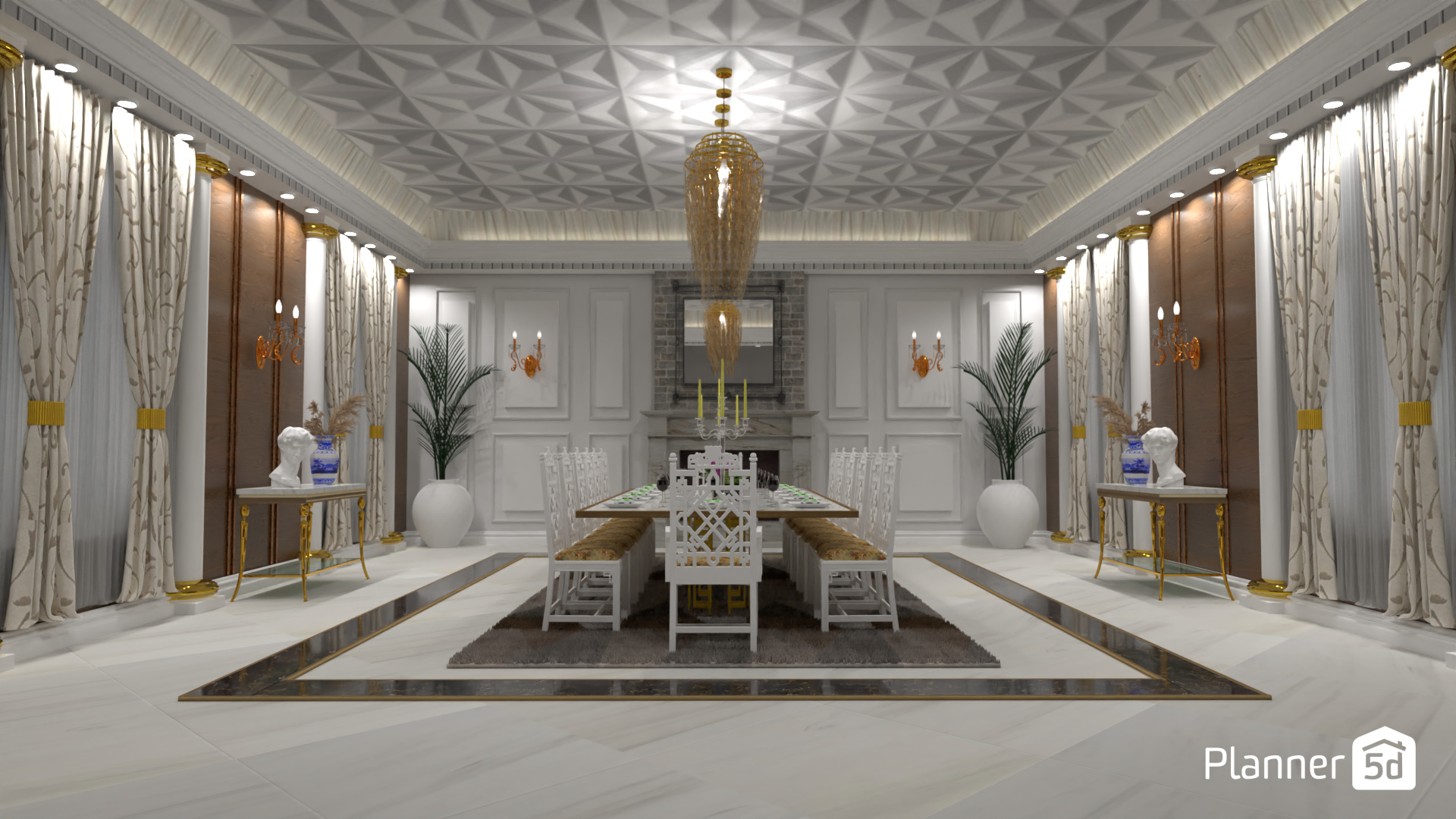 Classic dinning room #15798547 by MariaCris