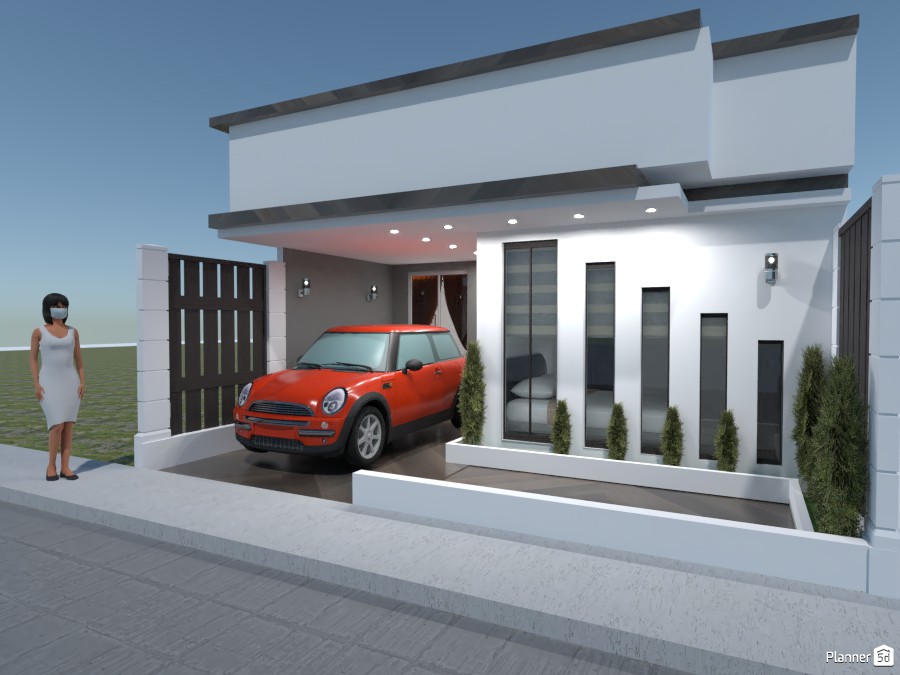 Fachada Casa #3737106 by John Bermudez