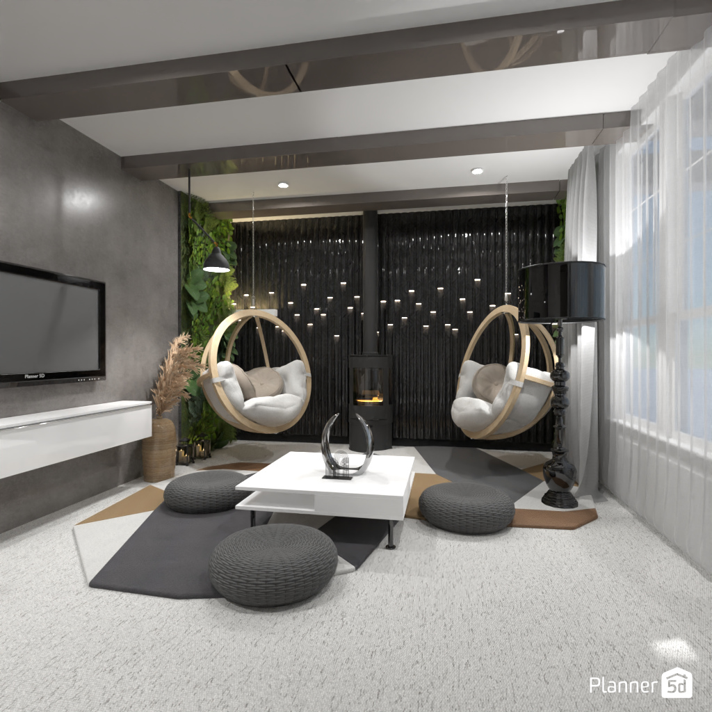 Living room without sofa #19377936 by Editors Choice