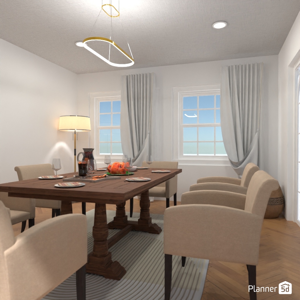 DB: Thanksgiving Day - room shell copy #23432995 by Editors Choice