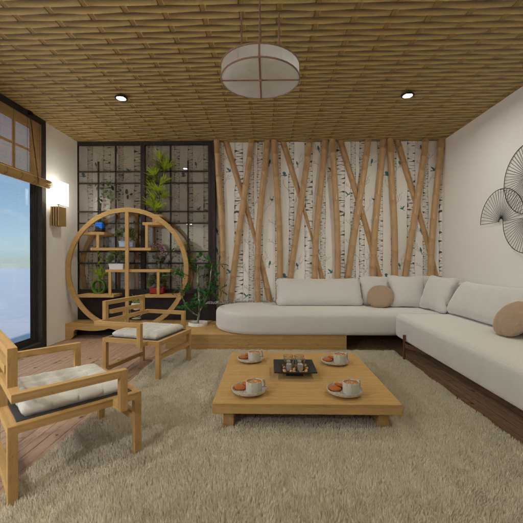 Japanese-style Living Room #15351699 by Editors Choice