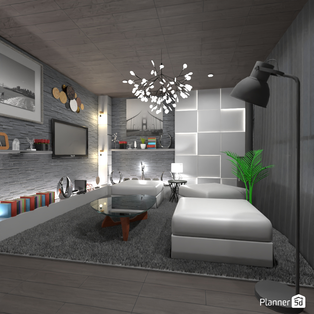 Living room without sofa #19369552 by Editors Choice