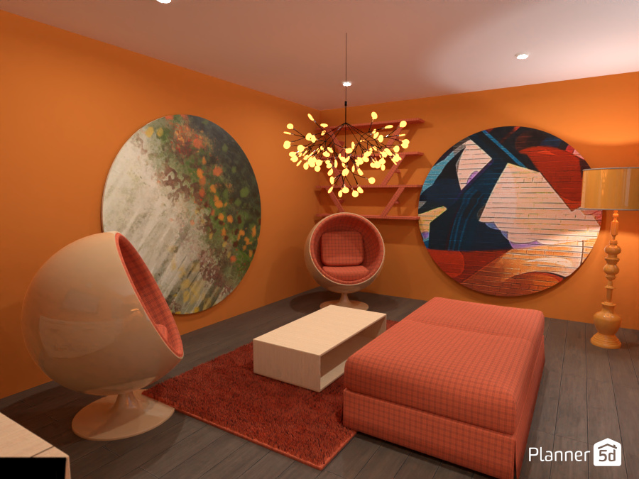 living room without sofa #8287257 by LIXx