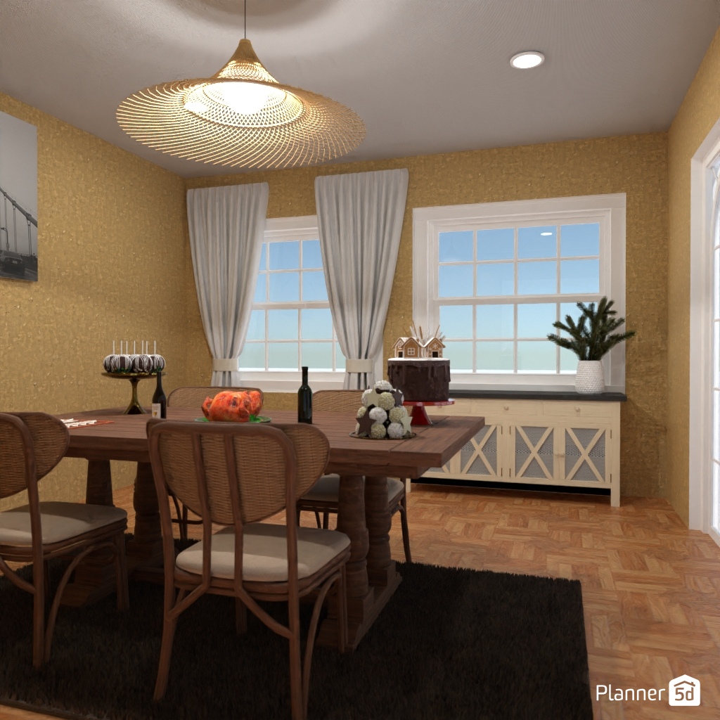 DB: Thanksgiving Day - room shell copy #23415507 by Editors Choice