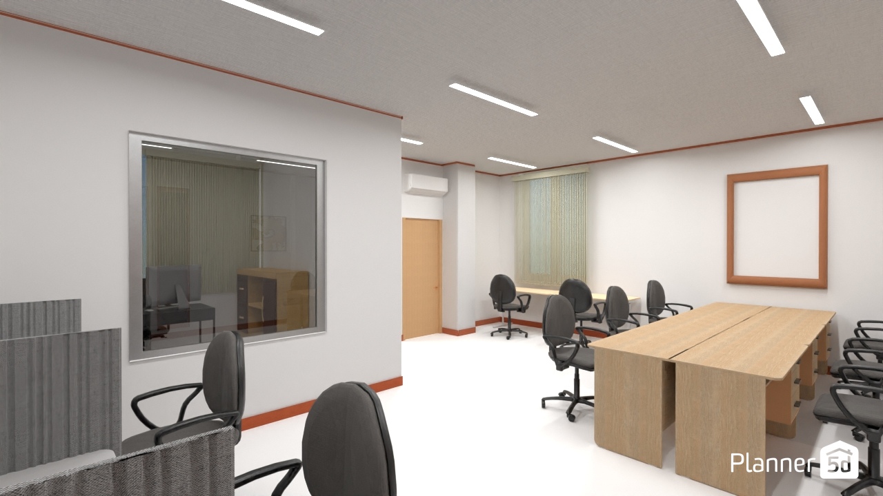 Office Studio with 10 pax desks #35158690 by Elsa Loekito