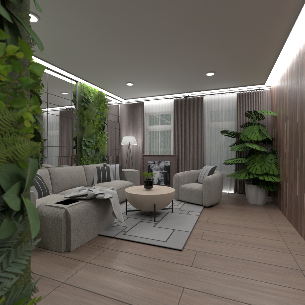 Зеркальная стена #12429359 by Editors Choice