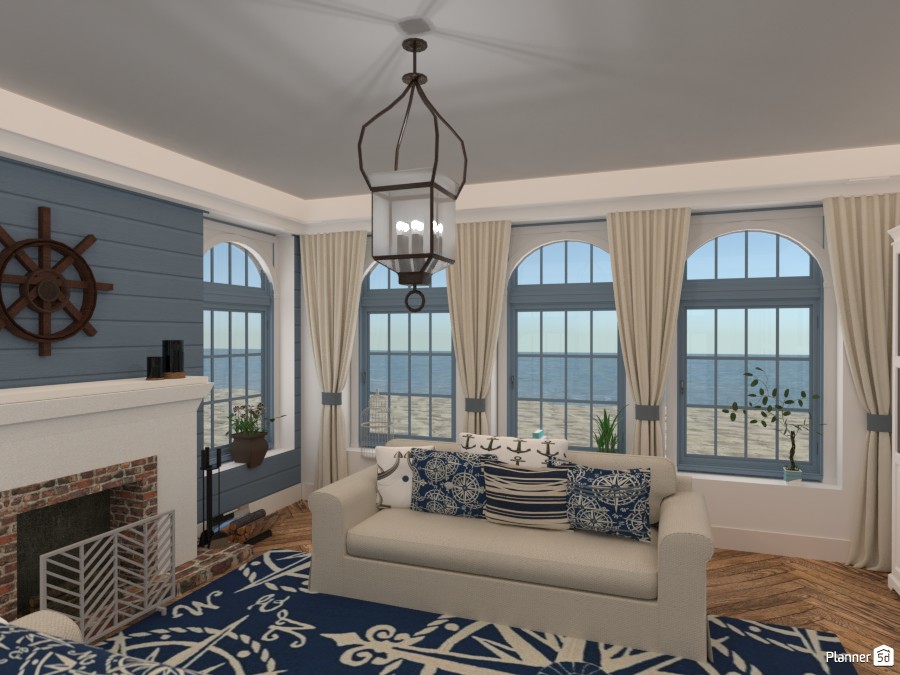 East Coast: Living #2 #3415211 by Micaela Maccaferri