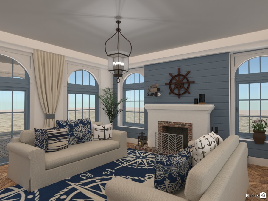 East Coast: Living #1 #3415212 by Micaela Maccaferri