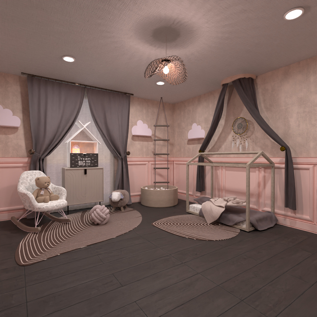 Pink Bedroom #3343768 by Editors Choice