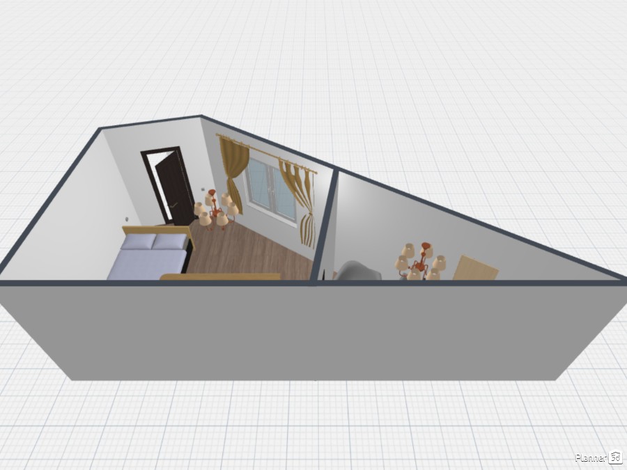 A diffrent kind of bedroom free online design 3d floor plans by